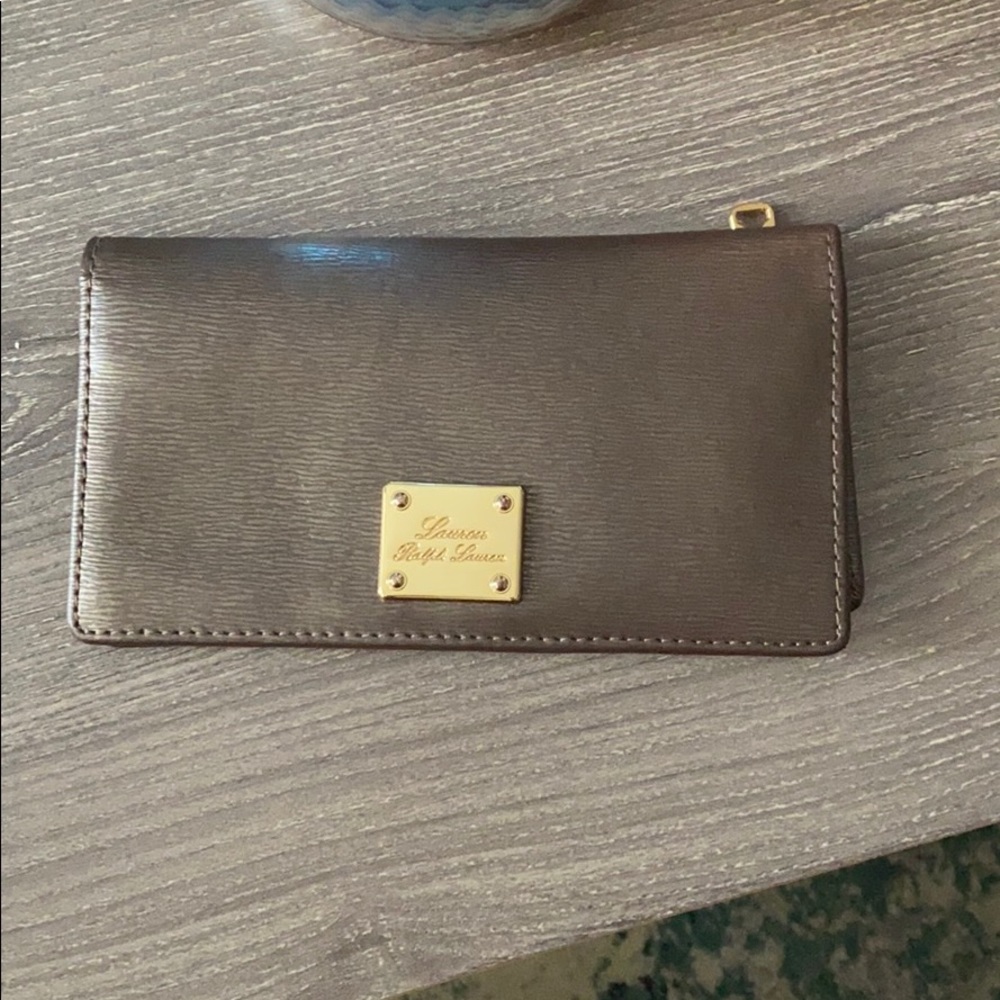 Brown wallet from Ralph Lauren